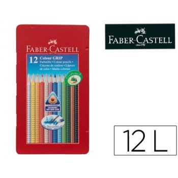 Faber-Castell Colour Grip laápiz de color 12 pieza(s) Multi