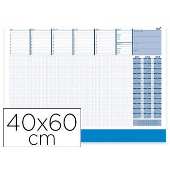 Planning sobremesa semanal quo vadis escribania esp su8200 40x60 cm