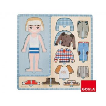 Goula To Dress A Boy Puzzle 10 pcs Rompecabezas de figuras 10 pieza(s)
