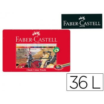 Faber-Castell 115886 laápiz de color 1 pieza(s) Beige, Negro, Azul, Bronce, Marrón, Verde, Multicolor, Rosa, Blanco, Amarillo