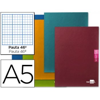 Libreta liderpapel scriptus a5 48 hojas 90g m2 rayado n 46