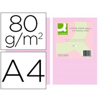 Connect Office Paper A4 500 Sheets Pink papel para impresora de inyección de tinta Rosa