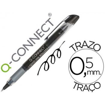 Q-CONNECT KF50139 bolígrafo Negro Medio 10 pieza(s)