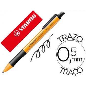 STABILO 6030 46 bolígrafo Negro 1 pieza(s)