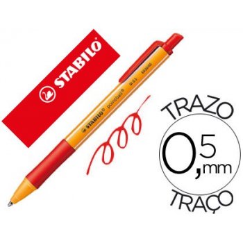 STABILO 6030 40 bolígrafo Rojo 1 pieza(s)