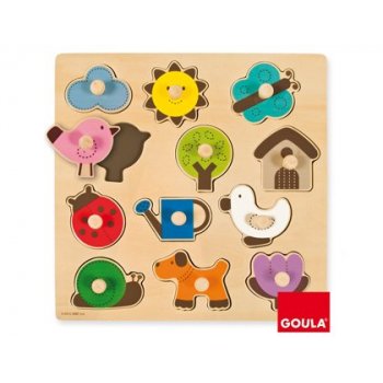 Goula Countryside Silhouette Puzzle Rompecabezas de figuras 12 pieza(s)