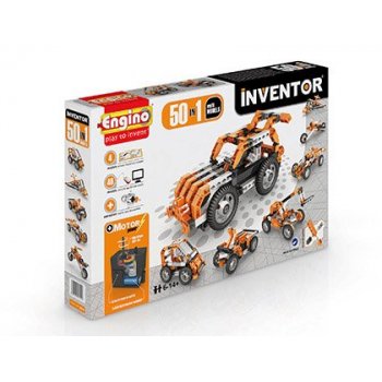 Set de construccion engino inventor motorized 50 modelos