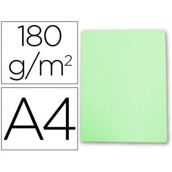 Subcarpeta cartulina gio din a4 verde pastel 180 g m2