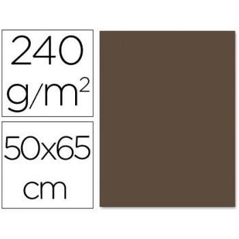Cartulina liderpapel 50x65 cm 240 g m2 marron chocolate