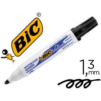 BIC Whiteboard Velleda ECOlutions 1701 marcador 12 pieza(s) Negro