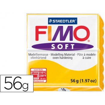 Staedtler FIMO soft Arcilla de modelar Amarillo 56 g 1 pieza(s)