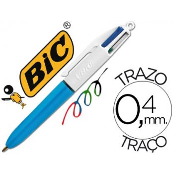 BIC 895958 bolígrafo Negro, Azul, Verde, Rojo Clip-on retractable ballpoint pen 12 pieza(s)