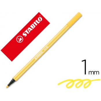 STABILO Pen 68 rotulador Amarillo 1 pieza(s)