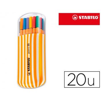 STABILO 8820-02 pluma estiligráfica Multi 20 pieza(s)