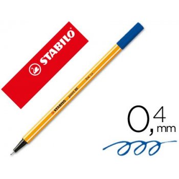 STABILO point 88 pluma estiligráfica Azul 1 pieza(s)