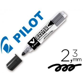 Pilot V Board Master marcador 10 pieza(s) Negro Punta redonda