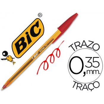 BIC 872720 bolígrafo Rojo Fino 50 pieza(s)
