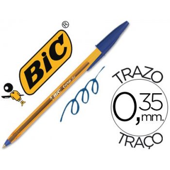 BIC 872730 bolígrafo Azul Fino 50 pieza(s)