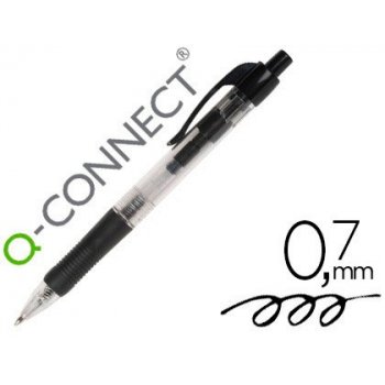 Q-CONNECT KF00267 bolígrafo Negro 10 pieza(s)