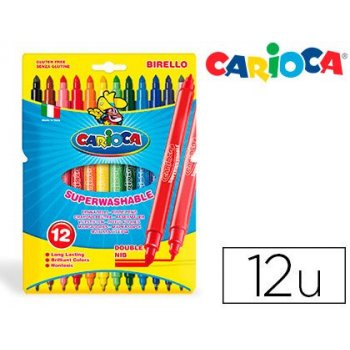 Carioca Birello rotulador Fino Medio Multicolor 12 pieza(s)