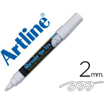 Artline AEPW4 BI marcador de tiza Blanco 1 pieza(s)