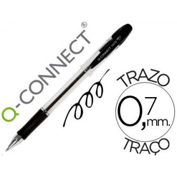 Q-CONNECT KF00375 bolígrafo Negro 12 pieza(s)
