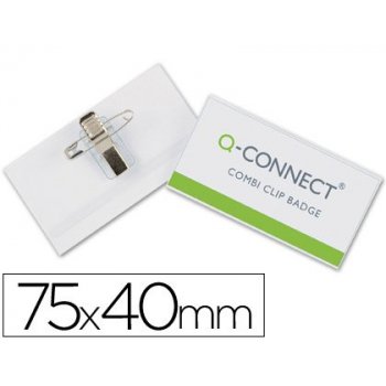 Q-CONNECT KF01568 insignia pase PVC 50 pieza(s)