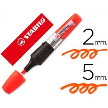 STABILO Luminator marcador 1 pieza(s) Naranja Punta de cincel
