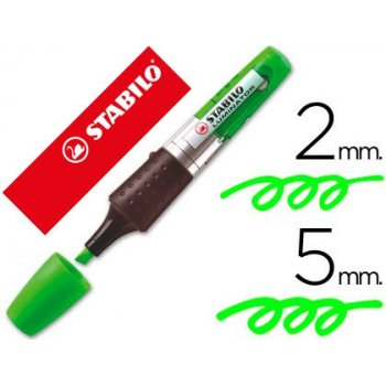 STABILO Luminator marcador 1 pieza(s) Verde Punta de cincel