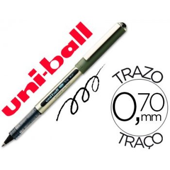 Uni-Ball UB-157 Bolígrafo cilíndrico Negro 12 pieza(s)