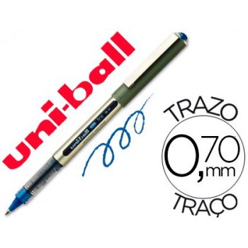 Uni-Ball UB-157 Bolígrafo cilíndrico Azul 12 pieza(s)