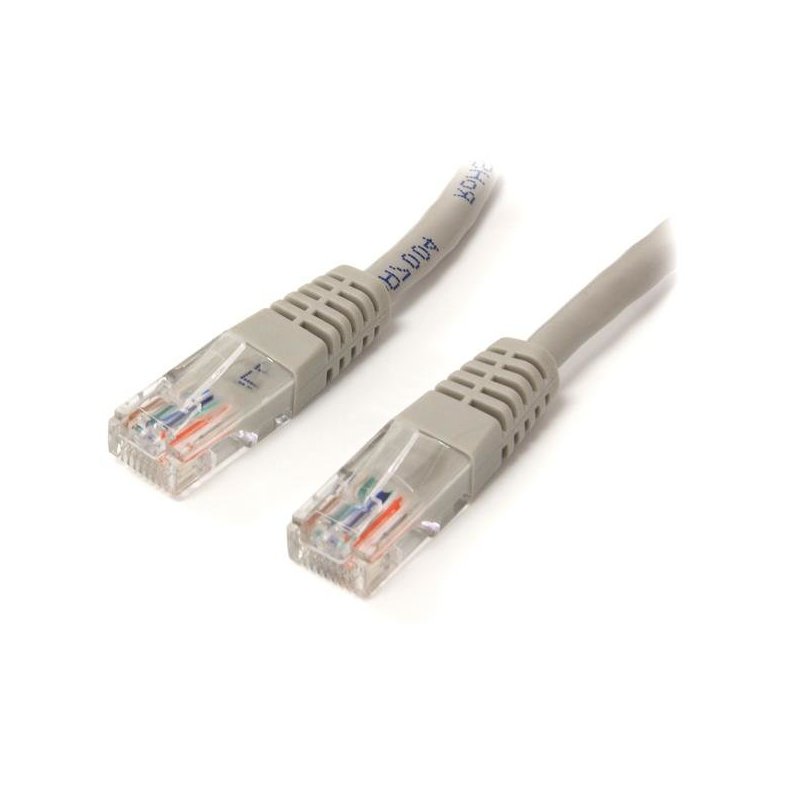 StarTech.com 10 ft Gray Molded Category 5e (350 MHz) UTP Patch Cable cable de red 3 m Gris