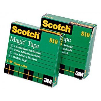 Scotch Magic Tape 810, 19mmx66m cinta adhesiva 66 m