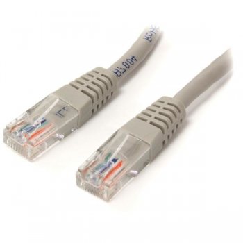 StarTech.com 5 ft Gray Molded Category 5e (350 MHz) UTP Patch Cable cable de red 1,52 m Gris