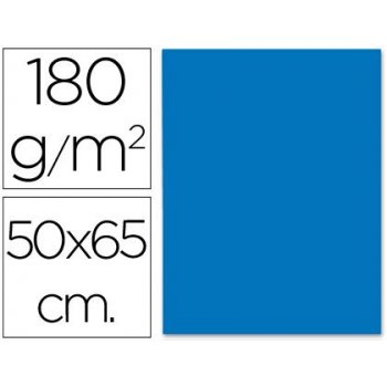 Cartulina liderpapel 50x65 cm 180g m2 azul turquesa