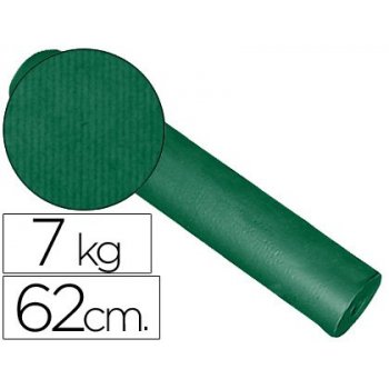 Papel fantasia kraft liso kfc -bobina 62 cm -7 kg -color verde