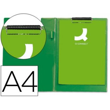 Connect Clipboard Double A4 Green portapapel Verde