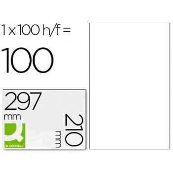 Connect Self-adhesive labels 210 x 297 mm etiqueta autoadhesiva