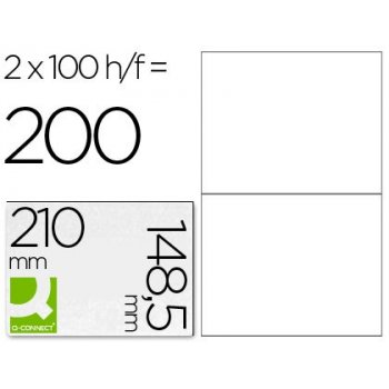 Connect Self-adhesive labels 210 x 148.5 mm etiqueta autoadhesiva