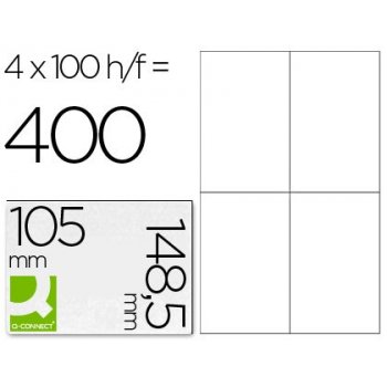 Connect Self-adhesive labels 105 x 148.5 mm etiqueta autoadhesiva