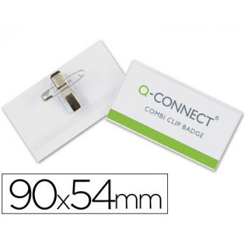 Q-CONNECT KF01567 insignia pase PVC 50 pieza(s)