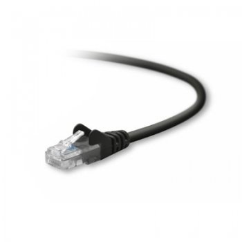 Belkin UTP CAT5e 3 m cable de red U UTP (UTP) Negro