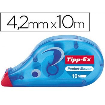 TIPP-EX Pocket Mouse corrección de películo cinta Azul 10 m 10 pieza(s)