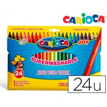 Carioca Joy rotulador Fino Multicolor 24 pieza(s)