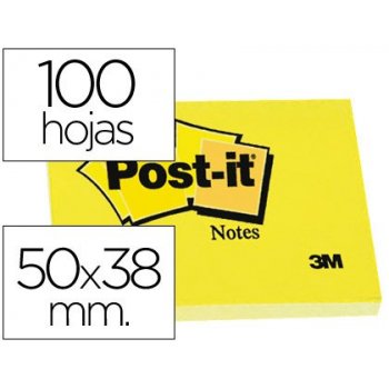 Post-It 566 cuaderno y block 20 hojas Blanco