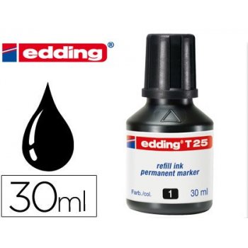 Edding T 25 recambio para marcador Negro 30 ml 1 pieza(s)