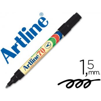 Artline 70 marcador permanente Negro 1 pieza(s)