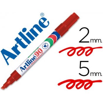 Artline 90 marcador permanente Rojo 1 pieza(s)