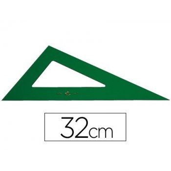 Cartabon faber 32 cm plastico verde