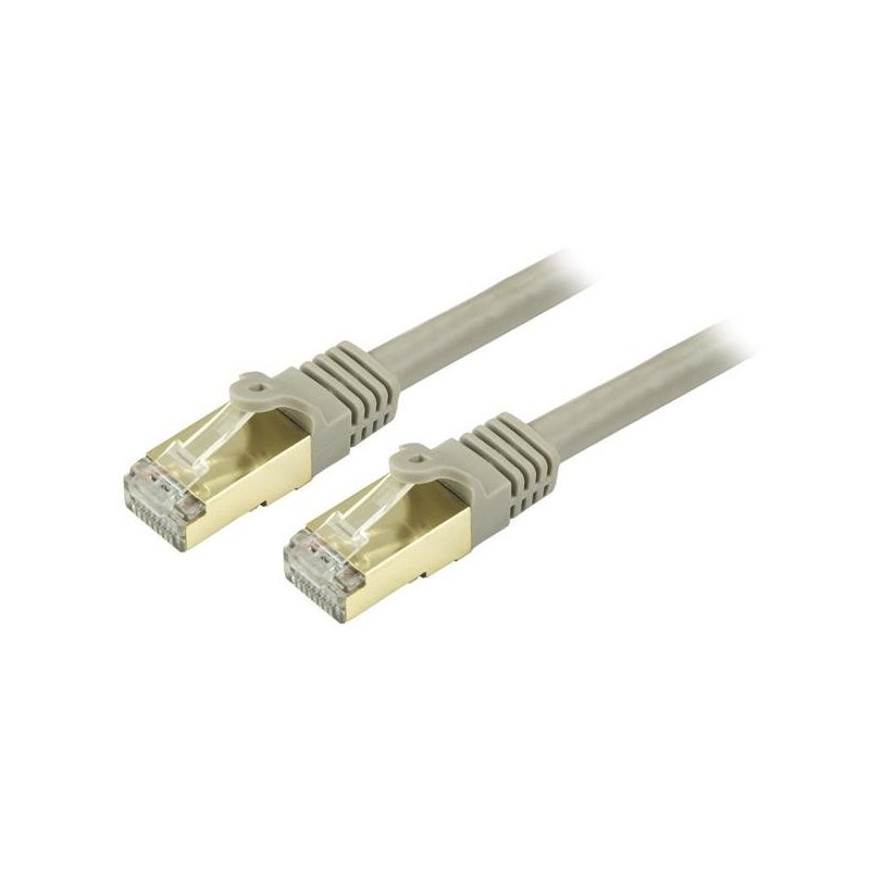 StarTech.com C6ASPAT3GR cable de red 0,9 m Cat6a U FTP (STP) Gris
